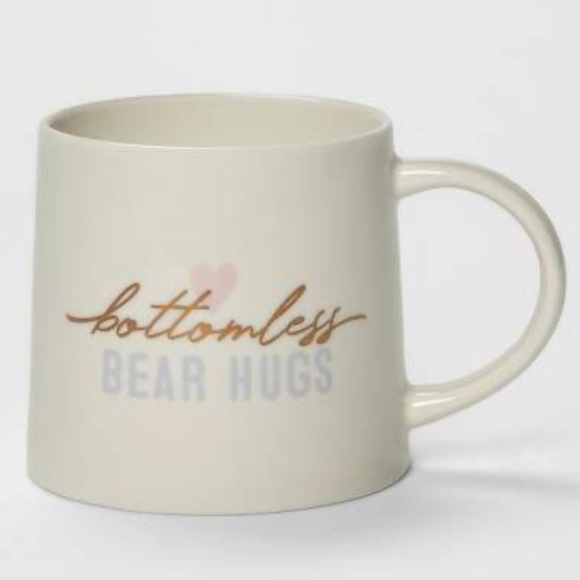 Threshold Other - THRESHOLD 15OZ PORCELAIN BOTTOMLESS BEAR HUGS MUG CREAM